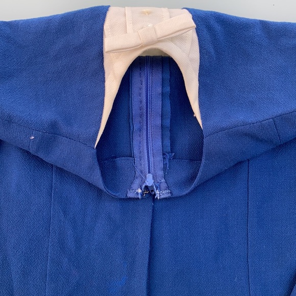 Vintage Blue 1960’s skater dress/brief 10/12 - Picture 7 of 7